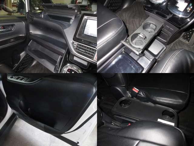 ノア Si ダブルバイビー 1オナALPINEナビSD録音フルセグS/BカメラETC両側電動ドア革巻ステア PCS/LDA/AHB付LED フォグI-STOP クルコン A格納ウインカミラー TRDエアロTANABEサス純正AW(24枚目)