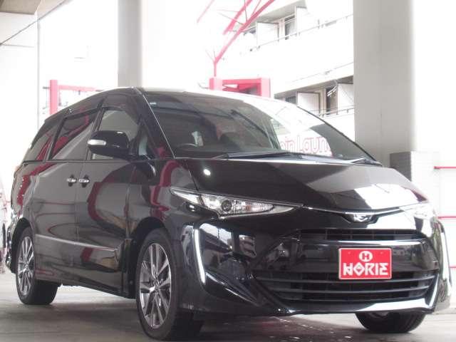 エスティマ アエラス プレミアム 最終型10型ナビ地デジBカメラ両電動AUTO付LED/デイライト純正18AW(61枚目)