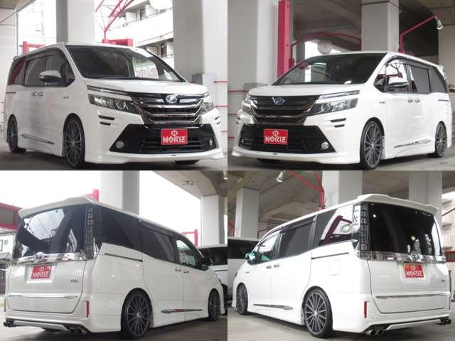 ヴォクシー ハイブリッドV ALPINE10型ナビ12.8型フリップ地デジBカメラ両電動TEIN車高調社外マフラー/19AW(31枚目)