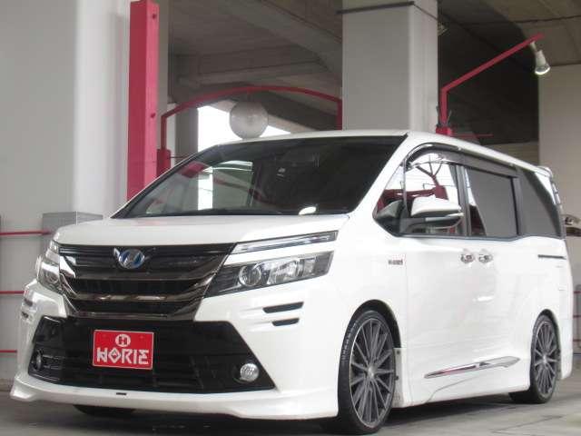 ヴォクシー ハイブリッドV ALPINE10型ナビ12.8型フリップ地デジBカメラ両電動TEIN車高調社外マフラー/19AW(63枚目)