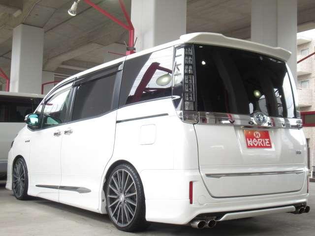 ヴォクシー ハイブリッドV ALPINE10型ナビ12.8型フリップ地デジBカメラ両電動TEIN車高調社外マフラー/19AW(65枚目)