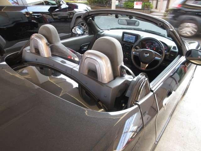 コペン ＧＲ　スポーツ　メモリナビＳＤ録音　フルセグ　Ｂカメラ　電動オープン　ＭＯＭＯステアＳ／Ｗ　シートヒーター　Ａｕｔｏ付ＬＥＤ／フォグ　前後ドラレコ　ＧＲ専用レカロシート／足回り／ＯＰＨＫＳマフラー　ＢＢＳ製１６ＡＷ（34枚目）