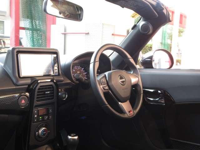 コペン ＧＲ　スポーツ　メモリナビＳＤ録音　フルセグ　Ｂカメラ　電動オープン　ＭＯＭＯステアＳ／Ｗ　シートヒーター　Ａｕｔｏ付ＬＥＤ／フォグ　前後ドラレコ　ＧＲ専用レカロシート／足回り／ＯＰＨＫＳマフラー　ＢＢＳ製１６ＡＷ（43枚目）