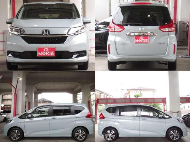 フリードハイブリッド ハイブリッド・Ｇ　Ｓパッケージ純正９型ナビ地デジＢカメラ前後ドラレコＨＯＮＤＡセンシングＣＭＢＳ／ＬＫＡＳ／誤発進制御／追従クルーズ両側電動ドア黒半革暖シート純正１５ＡＷ（40枚目）