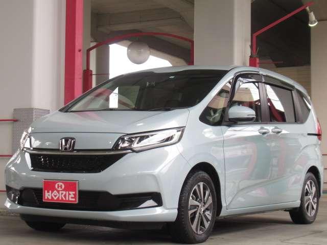 フリードハイブリッド ハイブリッド・Ｇ　Ｓパッケージ純正９型ナビ地デジＢカメラ前後ドラレコＨＯＮＤＡセンシングＣＭＢＳ／ＬＫＡＳ／誤発進制御／追従クルーズ両側電動ドア黒半革暖シート純正１５ＡＷ（76枚目）