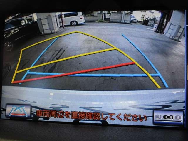 死角部には、後方の確認に便利なバックモニター付で安心です♪