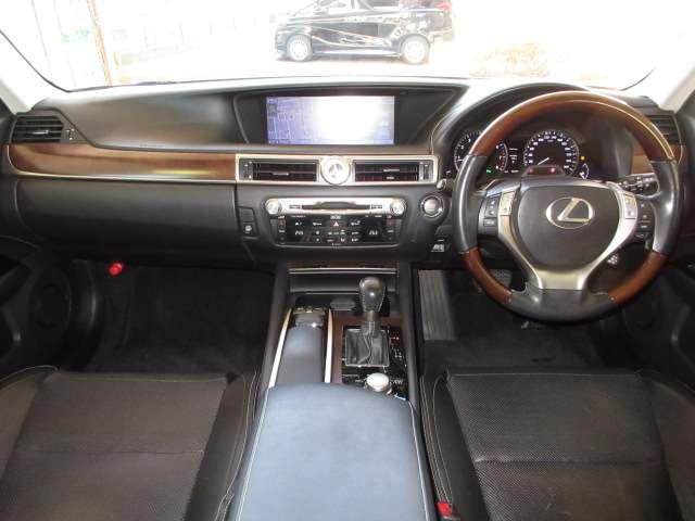 ＧＳ ＧＳ３５０　バージョンＬ　マクレビ純正１２．３型ナビ地デジＢカメラＰＣＳ／ＨＵＤ／追従クルーズ／ドライバーモニターナイトビュー／Ｃソナー三眼ＬＥＤライト黒本革電動暖冷シート電動Ｒゲート電動Ｒシェイド純正１８ＡＷ（2枚目）