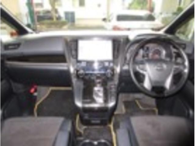 ヴェルファイア ２．５Ｚ　Ａエディション　ゴールデンアイズ　ツインサンルーフＡＬＰＩＮＥ１１型ナビ／１２．８型フリップ地デジＢカメラ両側電動／ＲゲートＭＯＤＥＬＬＩＳＴＡエアロ／グリル／マフラー純正１８ＡＷ（2枚目）