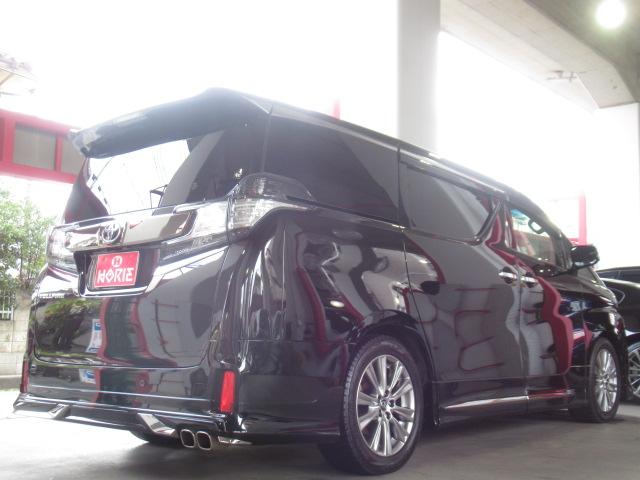 ヴェルファイア ２．５Ｚ　Ａエディション　ゴールデンアイズ　ツインサンルーフＡＬＰＩＮＥ１１型ナビ／１２．８型フリップ地デジＢカメラ両側電動／ＲゲートＭＯＤＥＬＬＩＳＴＡエアロ／グリル／マフラー純正１８ＡＷ（79枚目）