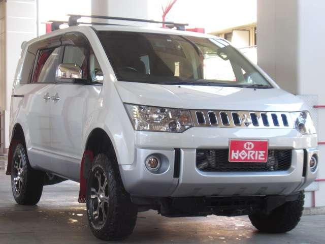 デリカＤ：５ シャモニー　１オナ　純正ＳＤナビ　ＦＳＢカメラ　地デジ　両側電動ドア　電動暖シート　ＨＩＤ　フォグ　ＥＴＣ　スマＫｅｙ　クルコン　ＭＫＷ１６ＡＷ／オールテレンタイヤ　ＪＡＯＳマッドフラップ　ＧＡＮＡＤＯＲマフラー（75枚目）