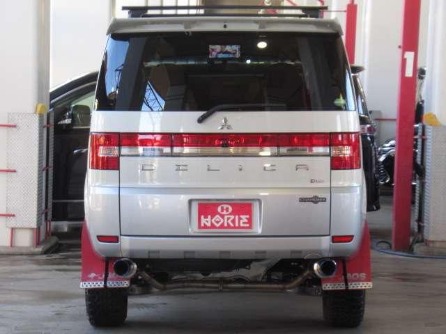 デリカＤ：５ シャモニー　１オナ　純正ＳＤナビ　ＦＳＢカメラ　地デジ　両側電動ドア　電動暖シート　ＨＩＤ　フォグ　ＥＴＣ　スマＫｅｙ　クルコン　ＭＫＷ１６ＡＷ／オールテレンタイヤ　ＪＡＯＳマッドフラップ　ＧＡＮＡＤＯＲマフラー（79枚目）