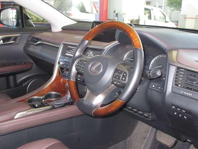 ＲＸ ＲＸ４５０ｈ　バージョンＬ　純正ナビ　ＳＤ録音　パノラミックビューモニター地デジ革電動冷暖シート　ハイビーム付ＬＥＤ／フォグ　ＥＴＣ　ヒータ付革巻ステア　ｎａｎｏｅ　クルコン　Ｃソナー　ＥＣＯ／ＳＰＯＲＴＳモード純正ＯＰ２０ＡＷ（38枚目）