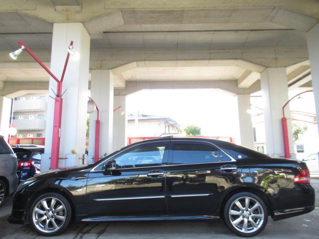 クラウン ２．５アスリート　ナビパッケージ　ＨＤＤナビ地デジＢカメラＡＦＳ付ＨＩＤサンルーフ本革電動暖冷シート純正１８ＡＷ（58枚目）