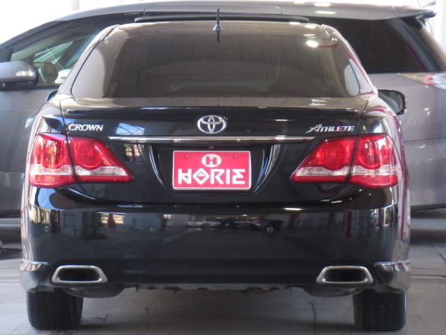 クラウン ２．５アスリート　ナビパッケージ　ＨＤＤナビ地デジＢカメラＡＦＳ付ＨＩＤサンルーフ本革電動暖冷シート純正１８ＡＷ（60枚目）