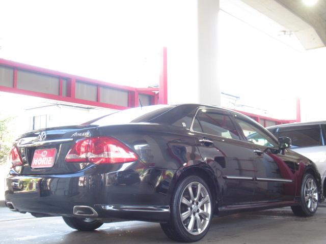 クラウン ２．５アスリート　ナビパッケージ　ＨＤＤナビ地デジＢカメラＡＦＳ付ＨＩＤサンルーフ本革電動暖冷シート純正１８ＡＷ（61枚目）