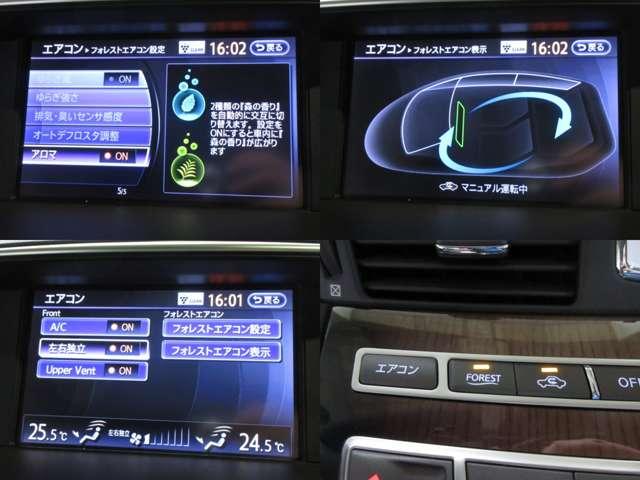 シーマ ハイブリッド　ＶＩＰ　ＢＯＳＥ純正ＤＴＶナビＳ／Ｂカメラ本革電動暖冷シート後席リモコン電動ＲシェイドＥＴＣサンルーフ純正ＡＷ（13枚目）