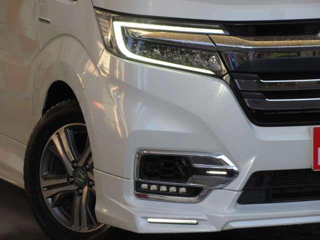 ステップワゴンスパーダ スパーダハイブリッド　Ｇ・ＥＸ　ホンダセンシング　後期１オナＡＬＰＩＮＥ１０型ナビ／１２．８型フリップ黒革暖シート両電動ＡＵＴＯ付ＬＥＤ／フォグ／デイライト無限エアロ純正１６ＡＷ（24枚目）