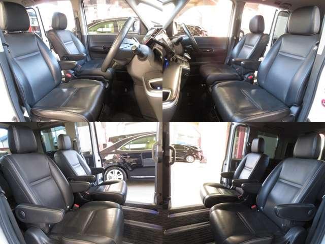 ステップワゴンスパーダ スパーダハイブリッド　Ｇ・ＥＸ　ホンダセンシング　後期１オナＡＬＰＩＮＥ１０型ナビ／１２．８型フリップ黒革暖シート両電動ＡＵＴＯ付ＬＥＤ／フォグ／デイライト無限エアロ純正１６ＡＷ（27枚目）