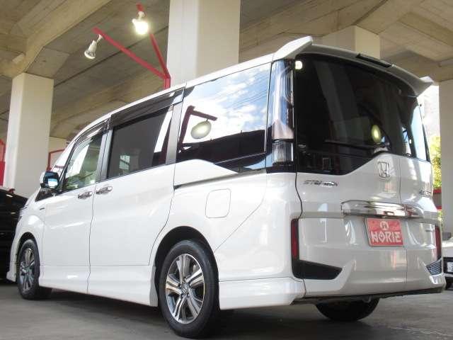 ステップワゴンスパーダ スパーダハイブリッド　Ｇ・ＥＸ　ホンダセンシング　後期１オナＡＬＰＩＮＥ１０型ナビ／１２．８型フリップ黒革暖シート両電動ＡＵＴＯ付ＬＥＤ／フォグ／デイライト無限エアロ純正１６ＡＷ（63枚目）