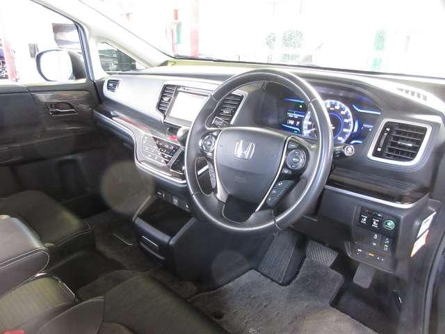 オデッセイハイブリッド ハイブリッドアブソルート・ホンダセンシングＥＸパック　メーカーナビ地デジ全周囲カメラ半革シートＡＵＴＯ付ＬＥＤフォグ純正１７ＡＷ（35枚目）