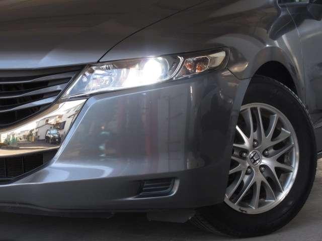 オデッセイ L 後期 純正HDDインターナビ CD/DVD/USB/BlueT/AUX 音楽録音 全周囲カメラ 地デジ A付HID ETC クルコン スマkey 革巻ステア Dバイザー 純正18AW(29枚目)