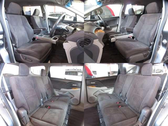 オデッセイ L 後期 純正HDDインターナビ CD/DVD/USB/BlueT/AUX 音楽録音 全周囲カメラ 地デジ A付HID ETC クルコン スマkey 革巻ステア Dバイザー 純正18AW(32枚目)