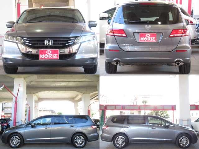 オデッセイ L 後期 純正HDDインターナビ CD/DVD/USB/BlueT/AUX 音楽録音 全周囲カメラ 地デジ A付HID ETC クルコン スマkey 革巻ステア Dバイザー 純正18AW(37枚目)