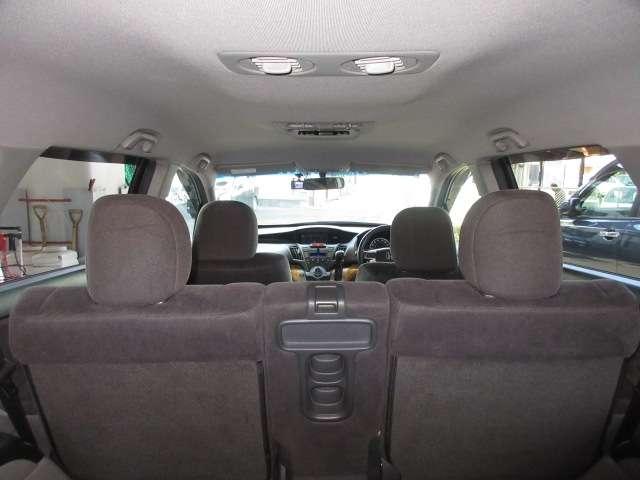 オデッセイ L 後期 純正HDDインターナビ CD/DVD/USB/BlueT/AUX 音楽録音 全周囲カメラ 地デジ A付HID ETC クルコン スマkey 革巻ステア Dバイザー 純正18AW(42枚目)