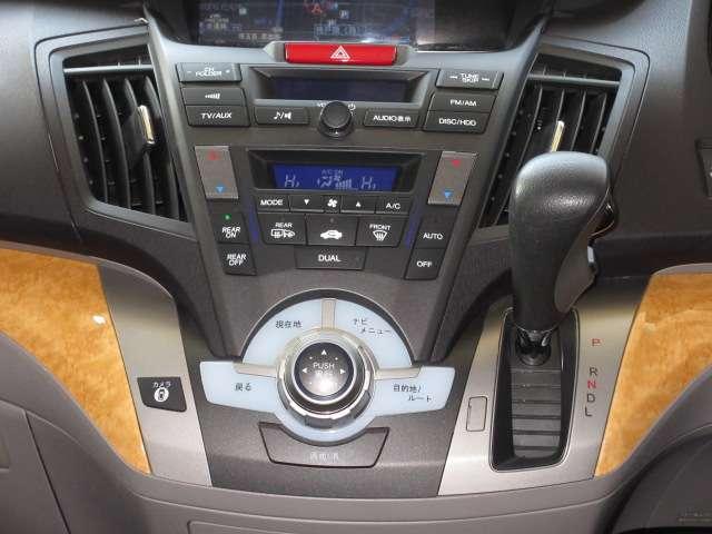 オデッセイ L 後期 純正HDDインターナビ CD/DVD/USB/BlueT/AUX 音楽録音 全周囲カメラ 地デジ A付HID ETC クルコン スマkey 革巻ステア Dバイザー 純正18AW(44枚目)