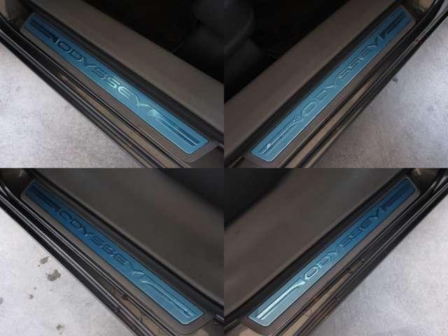 オデッセイ L 後期 純正HDDインターナビ CD/DVD/USB/BlueT/AUX 音楽録音 全周囲カメラ 地デジ A付HID ETC クルコン スマkey 革巻ステア Dバイザー 純正18AW(58枚目)