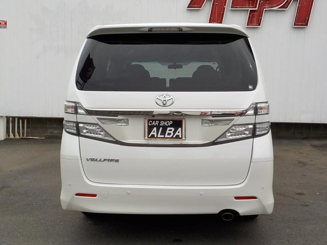 ヴェルファイア ２．４Ｚ　純正ＳＤナビ　バックカメラ　両側パワースライドドア　フリップダウンモニター　ＨＩＤ　ＥＴＣ　フォグ　ＭＴモード　純正エアロ　アルミ　サイドバイザー　ウィンカーミラー　ウッドコンビステア　横滑り防止（8枚目）