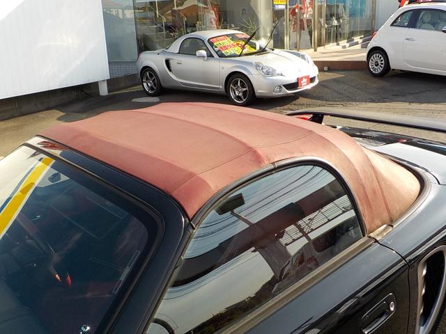 ＭＲ－Ｓ Ｖエディションファイナルバージョン　オープンカー　本革シート　純正エアロ　純正アルミ　トランクスポイラー　ＥＴＣ　キーレス（20枚目）