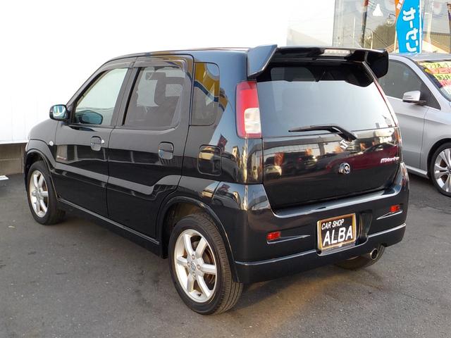 Keiワークス ベースグレード 5速マニュアル 4WD ターボ 社外HDDナビ シートヒーター 純正レカロシート 純正アルミ 純正エアロ ルーフスポイラー ワンセグTV 革巻きステア フォグライト ドアバイザー キーレス 電格ミラー(7枚目)