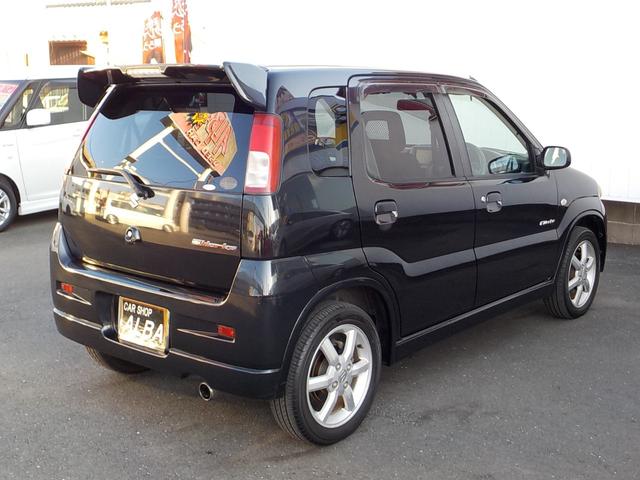 Keiワークス ベースグレード 5速マニュアル 4WD ターボ 社外HDDナビ シートヒーター 純正レカロシート 純正アルミ 純正エアロ ルーフスポイラー ワンセグTV 革巻きステア フォグライト ドアバイザー キーレス 電格ミラー(9枚目)