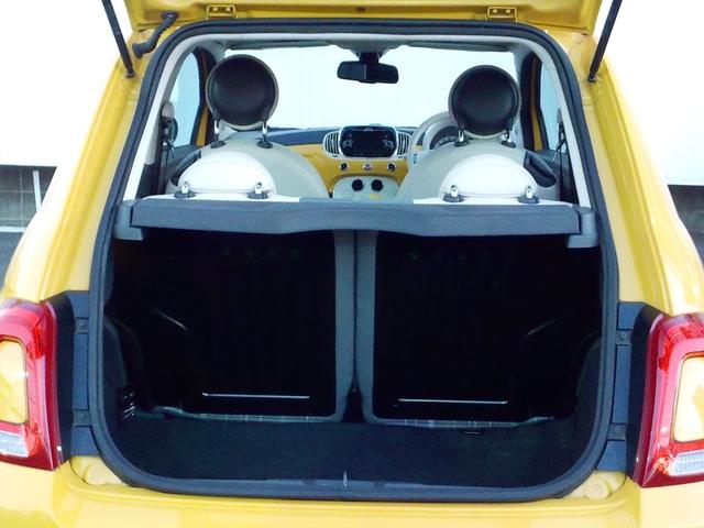 ５００ ツインエア　ラウンジ　後期型　ターボ　ガラスルーフ　ワンオーナー　ディスプレイオーディオ　ＨＩＤ　ＥＴＣ　純正アルミ　キーレス　ＭＴモード　革巻きステア　フォグライト　ＥＣＯモード　アイドリングストップ　バックソナー（24枚目）