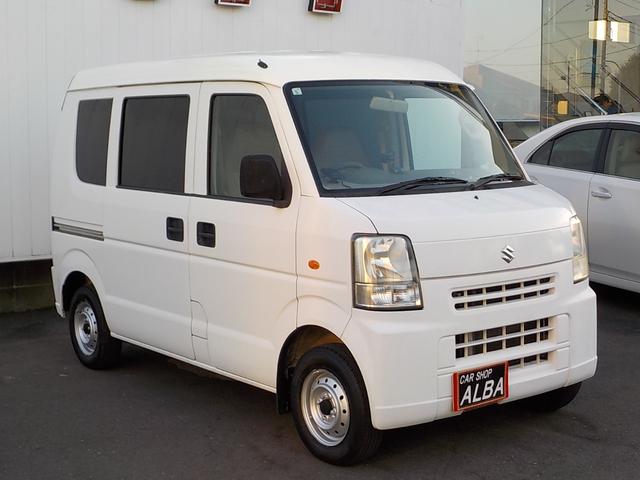 エブリイ ＰＡ　ハイルーフ　タイミングチェーン　ＥＴＣ　ＦＭ・ＡＭラジオ　Ｗエアバッグ　両側スライドドア　ヘッドライト光軸調整スイッチ（4枚目）