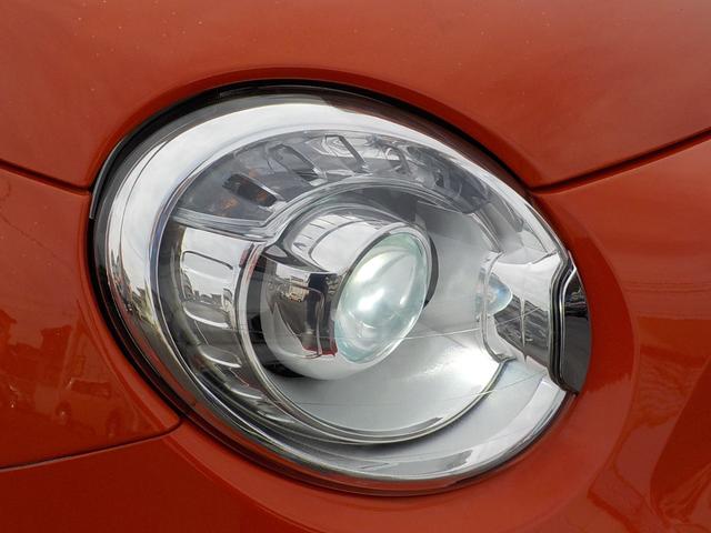 500 アニベルサリオ 限定車 ガラスルーフ 純正アルミ HID ETC フォグ ディスプレイオーディオ 革巻きステア アイドリングストップ MTモード ECOモード CITYモード キーレス メッキミラー オートエアコン(11枚目)