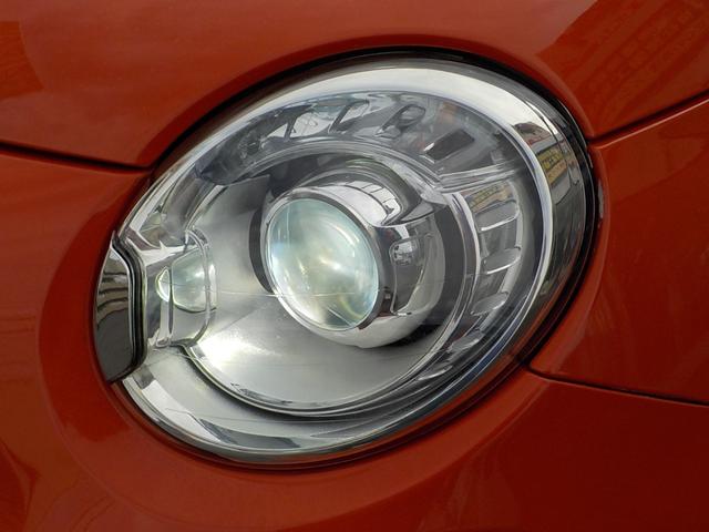 500 アニベルサリオ 限定車 ガラスルーフ 純正アルミ HID ETC フォグ ディスプレイオーディオ 革巻きステア アイドリングストップ MTモード ECOモード CITYモード キーレス メッキミラー オートエアコン(12枚目)