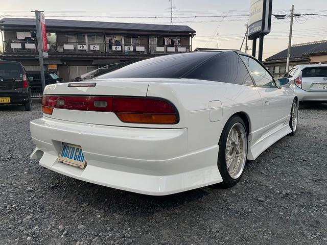 180SX タイプX スーパーハイキャス 新品フルエアロ オールペン済み(8枚目)