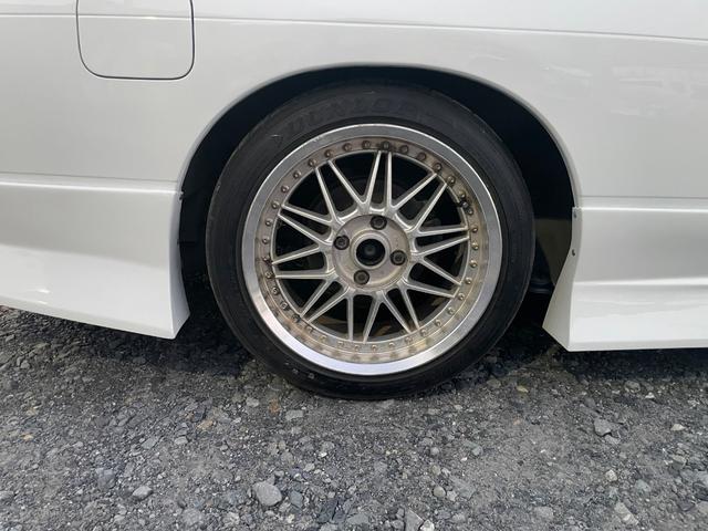 180SX タイプX スーパーハイキャス 新品フルエアロ オールペン済み(13枚目)