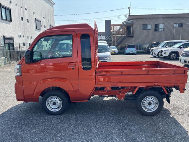 ハイゼットトラック ジャンボエクストラ　届出済み未使用車　衝突被害軽減システム　ＬＥＤヘッドライト　オートライト　スマートキー　障害物センサー　荷台ライト　電格ミラー　オートハイビーム　パワーステアリング　ＡＢＳ　禁煙車　運転席エアバッグ（12枚目）