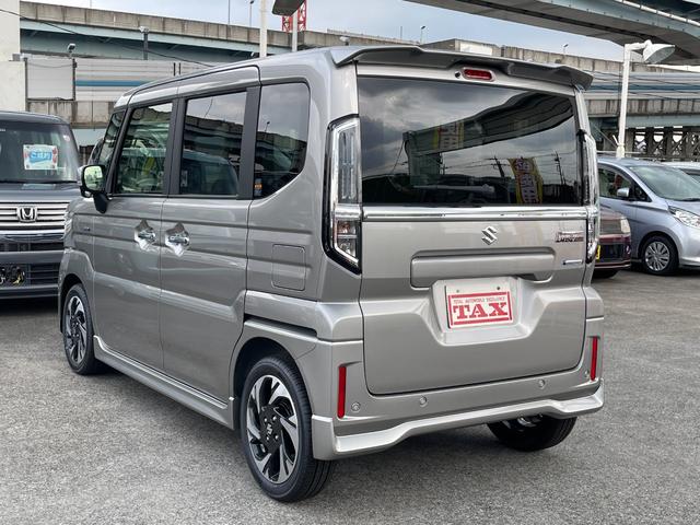 スペーシアカスタム ハイブリッドＸＳターボ　ハイブリッドＸＳターボ（４名）届出済み未使用車　両側電動スライドドア　衝突被害軽減システム　Ｆ＆Ｒクリアランスソナー　ＬＥＤヘッドライト　オートライト　スマートキー　運転席・助手席シートヒーター（12枚目）