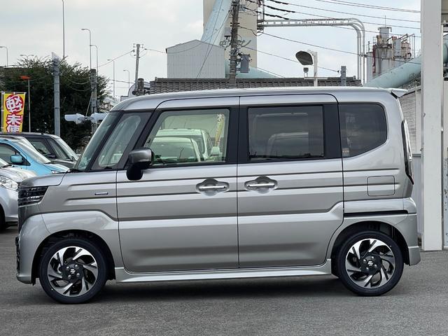 スペーシアカスタム ハイブリッドＸＳターボ　ハイブリッドＸＳターボ（４名）届出済み未使用車　両側電動スライドドア　衝突被害軽減システム　Ｆ＆Ｒクリアランスソナー　ＬＥＤヘッドライト　オートライト　スマートキー　運転席・助手席シートヒーター（13枚目）