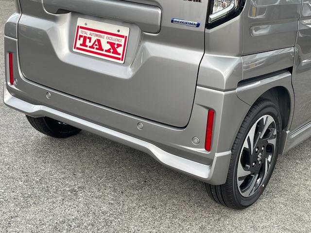 スペーシアカスタム ハイブリッドＸＳターボ　ハイブリッドＸＳターボ（４名）届出済み未使用車　両側電動スライドドア　衝突被害軽減システム　Ｆ＆Ｒクリアランスソナー　ＬＥＤヘッドライト　オートライト　スマートキー　運転席・助手席シートヒーター（15枚目）