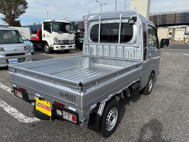 ハイゼットトラック ジャンボエクストラ　届出済み未使用車　衝突被害軽減システム　障害物センサー　スマートキー　ＬＥＤヘッドライト　オートライト　電格ミラー　盗難防止システム（9枚目）