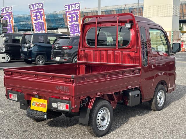 ハイゼットトラック ジャンボエクストラ　ジャンボエクストラ　届出済未使用車　スマ－トキー　キーレスキー　ＬＥＤへッドライト　電動ミラー　ＰＳ　盗難防止装置　運転席エアバッグ　オートハイビーム　禁煙車　衝突回避支援ブレーキ機能（9枚目）