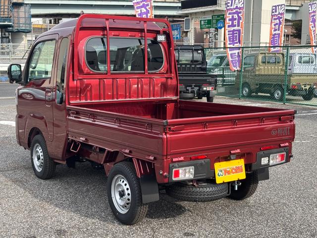 ハイゼットトラック ジャンボエクストラ　ジャンボエクストラ　届出済未使用車　スマ－トキー　キーレスキー　ＬＥＤへッドライト　電動ミラー　ＰＳ　盗難防止装置　運転席エアバッグ　オートハイビーム　禁煙車　衝突回避支援ブレーキ機能（11枚目）