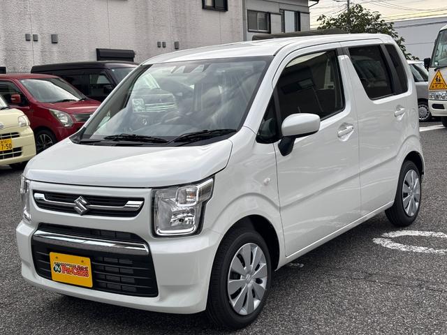 ワゴンＲ ＦＸ　ＦＸ　届出済未使用車　衝突軽減ブレーキサポート　シートヒーター付き　クリソナ　電動ミラー　運転席助手席エアバック　スマートキー　セキュリティアラーム　フルフラット　運転席エアバック　パワステ（5枚目）