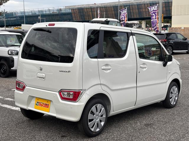 ワゴンＲ ＦＸ　ＦＸ　届出済未使用車　衝突軽減ブレーキサポート　シートヒーター付き　クリソナ　電動ミラー　運転席助手席エアバック　スマートキー　セキュリティアラーム　フルフラット　運転席エアバック　パワステ（9枚目）