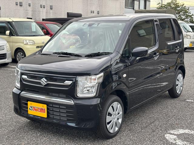 ワゴンＲ ＦＸ　ＦＸ　届出済未使用車　衝突軽減ブレーキサポート　シートヒーター付き　クリソナ　電動ミラー　運転席助手席エアバック　　スマートキー　セキュリティアラーム　フルフラット　運転席エアバック　パワステ（5枚目）
